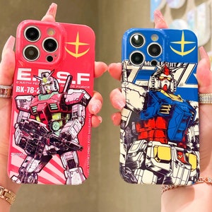 Custodia per telefono Robot Anime per iPhone 16 E 15 14 13 12 11 Pro Max Samsung S23 S20 FE S21 S22 S24 S25 Ultra Note20 A50 Google Pixel 7 8 9 Pro XL