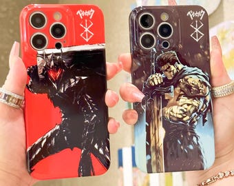 Stylish Anime Phone Case for iPhone 17 16 15 14 13 12 11 Pro Max Samsung S25 S24 Fe S21 S22 S23 Plus S26 Ultra A52 Google Pixel 8 9 10 Cases