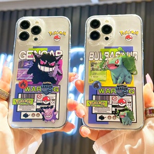Custodia per telefono kawaii con motivo anime e cartoni animati per iPhone 15, 14, 13, 12, 11 Pro Max, XS, XR e Samsung S20, S21, S22 FE, S23 Plus, S24 Ultra, Google Pixel 6, 7, 8, 9 Pro.