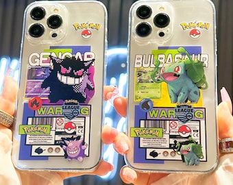 kawaii Anime Cartoon Phone Case for iPhone 15 14 13 12 11 Pro Max XS XR & Samsung S20 S21 S22 FE S23 Plus S24 Ultra Google Pixel 6 7 8 9 Pro