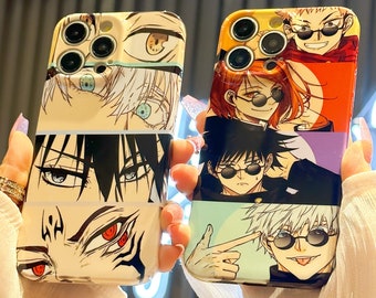 Niedliche Anime Anime Handyhülle für iPhone 17 16 15 14 13 12 11 Pro Max Samsung S26 S25 FE S21 S22 S23 Plus S24 Ultra A26 Google Pixel 7 8 9 10 Hüllen