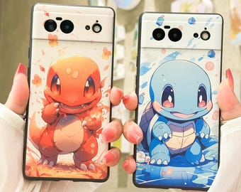 Cute Anime Cartoon Phone Case for Google Pixel 6 7 8 9 10 Pro XL,iPhone 17 16 15 14 13 12 Pro Max Samsung S26 S25 FE S22 S23 Plus S24 Ultra
