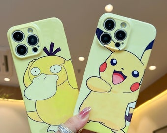 Kawaii Anime Handyhülle für iPhone 17 16 15 14 13 12 Pro Max Samsung S25 S24 FE S21 S22 S23 Plus S26 Ultra A16 Google Pixel 7 8 9 10 Hüllen
