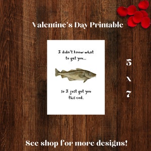 Tarjeta de San Valentín de pesca, tarjeta de felicitación de pesca, tarjeta de San Valentín para él, tarjeta de San Valentín, juego de palabras divertido, pesca de San Valentín, pescado