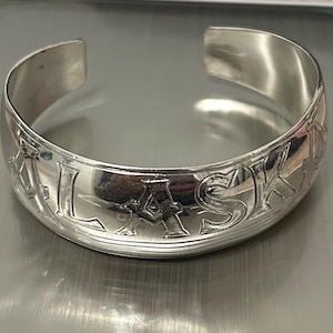925 Sterling Silver cuff bracelet