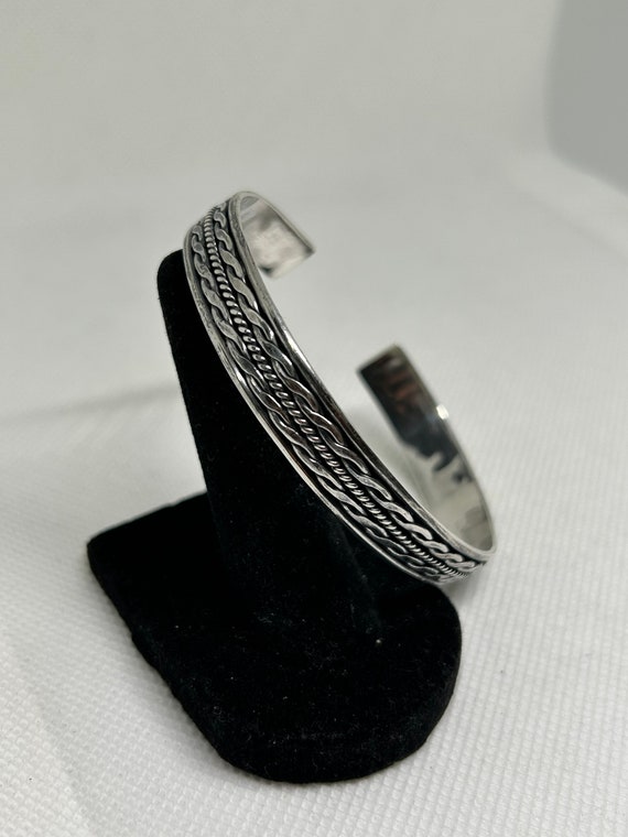 silver cuff bracelet unisex