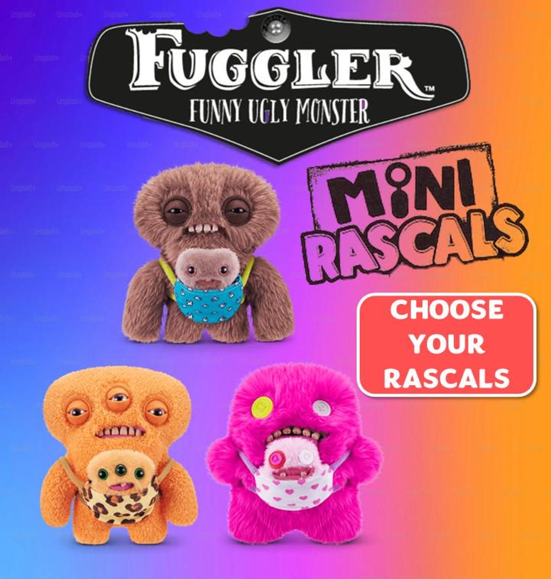 Mini Rascals - Fuggler Funny Ugly Monster: CHOOSE YOUR RASCALS! Brand ...