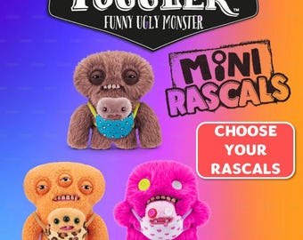 FUGGLER ファグラー 醜いモンスター ぬいぐるみ 人間のような歯 FUGGLER ファグラー モンスター ぬいぐるみ