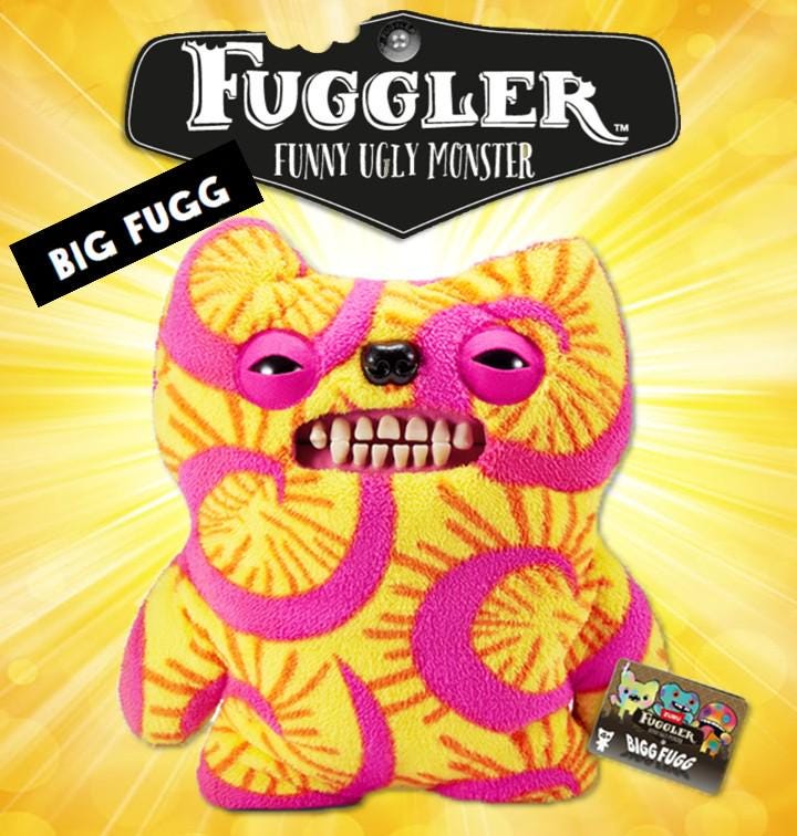 Bigg Fugg Plush – Old Tooth Character – 45cm Collectible Soft Toy