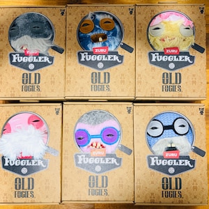 Set completo di 6 peluche Fuggler Old Fogies – Un pacchetto da collezione davvero originale