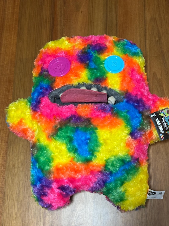 巨大版 Fuggler Bigg Fugg 歯ぐるみ 45CM FUGGLER外贸款45cm巨大牙齿怪萌