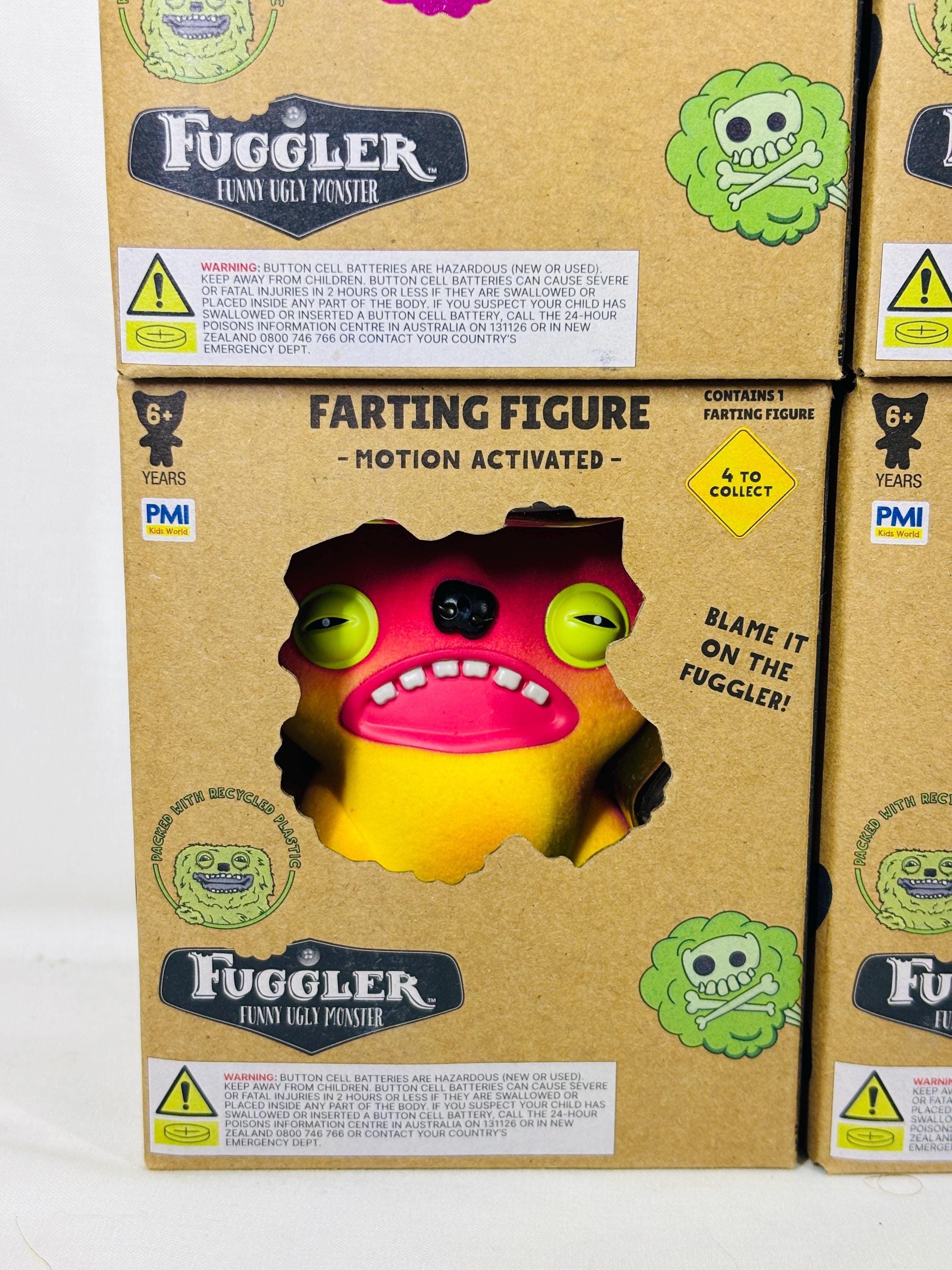 4体セット - ファーティング ファグラー フィギュア 3.5インチ