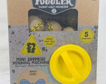 Fuggler Funny Ugly Monster: Mini máquina expendedora sorpresa, producto original.