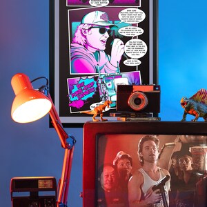 Pork Chop Express 11x17 Comic Page Poster
