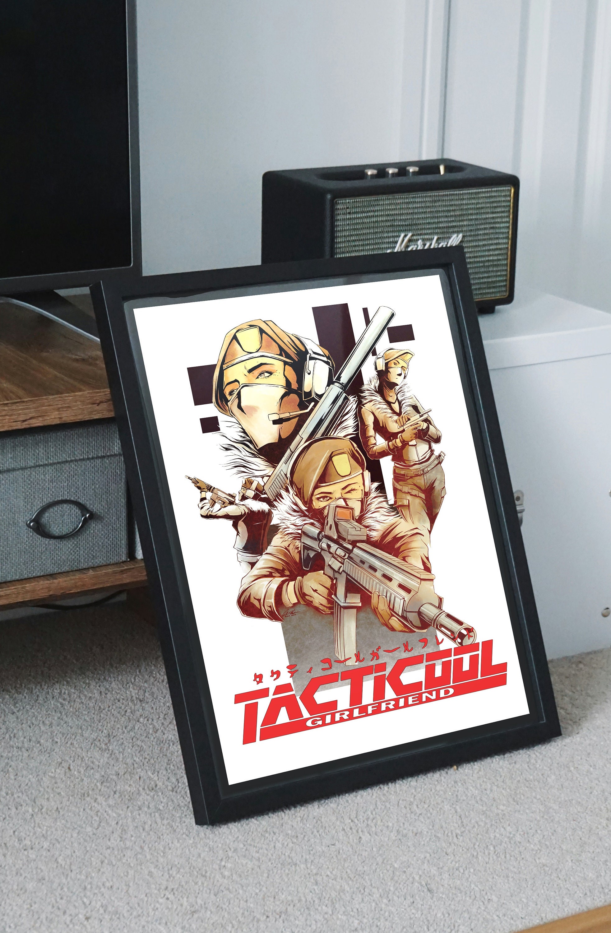 Tacticool Girlfriend 11x17 Poster - Etsy
