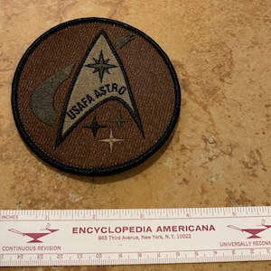 USAFA Astronautics Department Spice-Brown Unit Patch!