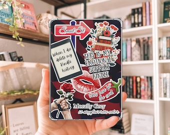 Printable Kindle Insert for Clear Case | Smut Kindle Insert | Kindle Paperwhite | Kindle Basic | Kindle Decor | Digital Download