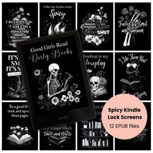 Kindle Lock Screen | Kindle Screensaver | Kindle Accessories | Kindle Paperwhite | Smut Lock Screen | Kindle Wallpaper | Spicy Lock Screen