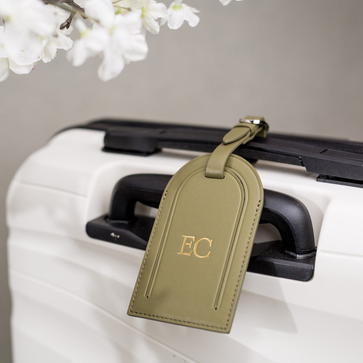 Embossed Luggage Tag - Etsy