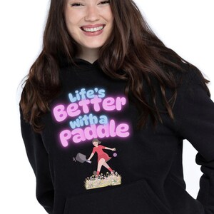 ピックルボールガール スウェットシャツ - パドルライフ プルオーバー - 快適なスポーツトップ