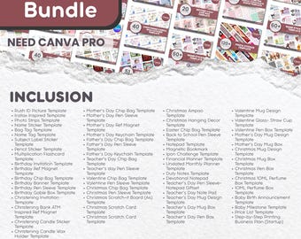 Canva Templates for Printing Business Owner - Ultimate Bundle - Upgrading Business