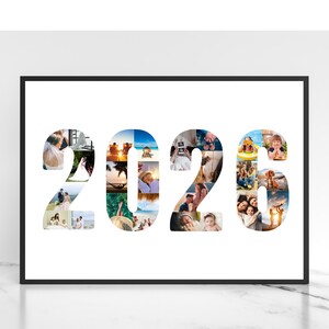 2026 Yearly Photo Collage Template