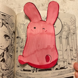 Mooke Bookmark, Hand Drawn, Toilet Bound Hanako Kun