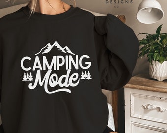 Trendy Camping Sweatshirt, Hiking Sweatshirt, Camping Gift, Explore Sweatshirt, Mountain Sweatshirt, Christmas Gift for Her, Gift for Wife