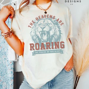 Trendy Christian Shirts Christian Gifts for Women Lion Christian Shirt Christian Tshirts Christian Gifts for Wife Gift for Her Christian Tee