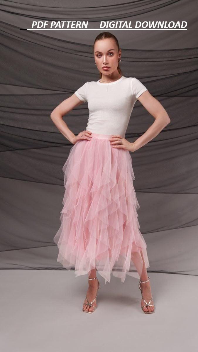 Ballerina” volume tulle balloon skirt 【公式通販】