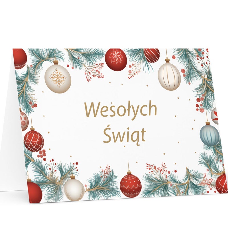 Polish Christmas Cards - Etsy