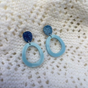 Forget me not earrings Bluebell