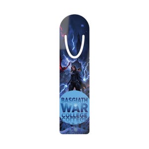 Segnalibro del Basgiath War College: regalo letterario in metallo a tema fantasy