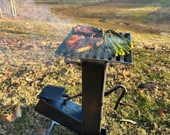 The rocket stove BBQ