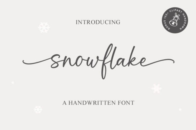 A Handwritten Font - Etsy
