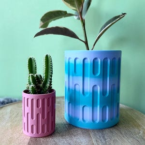 Cadence Planter STL | Modern Plant Pot | Decorative Succulent Planter | 3D Printable Home Decor