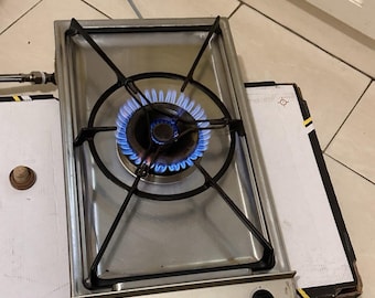 Placa de cocción de gas natural Miele Combiset KM 81-2 Wok