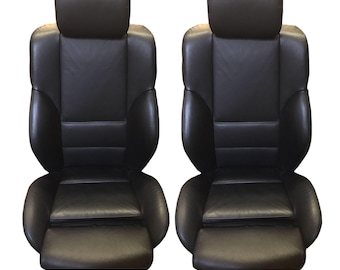 Fundas de cuero de repuesto para asientos originales de BMW E46 1999-2005