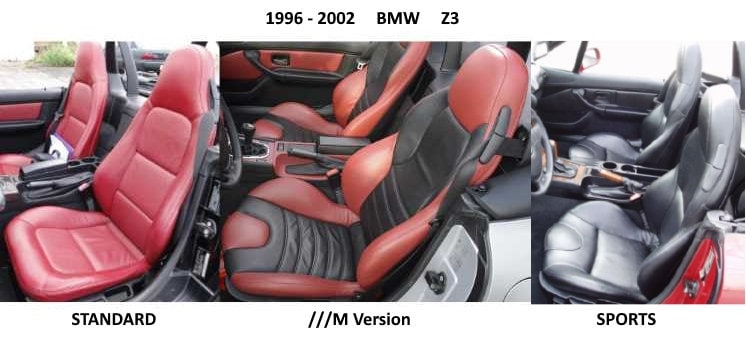【313】 Z3 M Version Leather シートカバー 1996-2002 BMW Z3 OEM Replacement Leather Seat Covers - Etsy