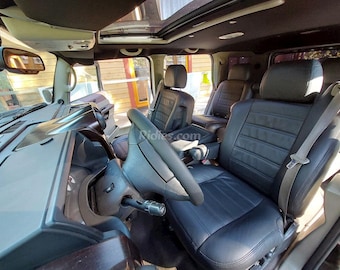 2003-2007 Hummer H2 OEM Replacement Leather Seat Covers