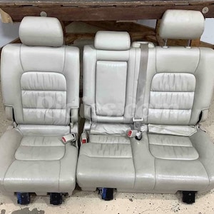 1998-2006 レクサス LX470 / トヨタ ランドクルーザー OEM 交換用中列レザーシートカバー