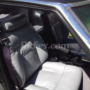 1979-1983 Datsun 280ZX OEM Replacement Separate Head Rests Leather Seat Covers