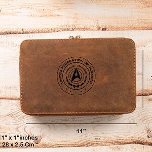 Personalizable Cable Organizer Travel Case, Travel Electronics Accessories Bag, Leather Tech Organizer, Custom Travel Cable Organizer Bag