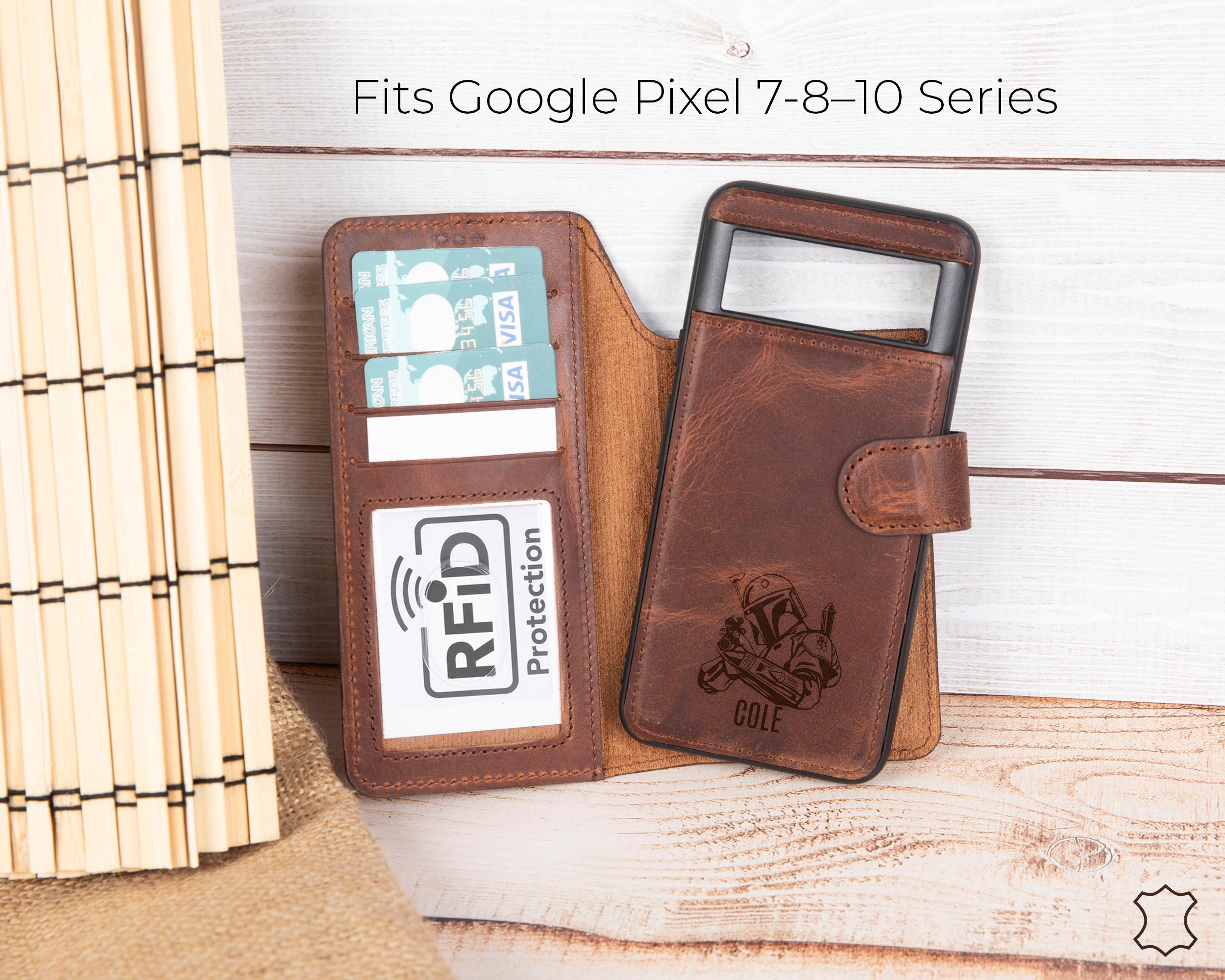 Coque Portefeuille MagSafe Avec Kickstand Pour Google Pixel 9/8/7 Etc. - Cuir PU - Neuf
