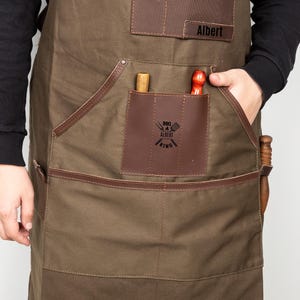Personalized Chef Apron For Men, Custom Aprons For Women, Chefs Apron With Name, Custom Gardening Apron, Personalized Apron for Women