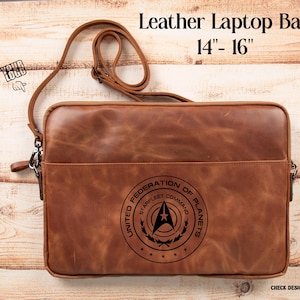 Leather 16 inch Laptop Sleeve Bag, Laptop Messenger Bag, Briefcase Satchel, Custom Leather Laptop Bag, Macbook Laptop Bag Women, laptop case