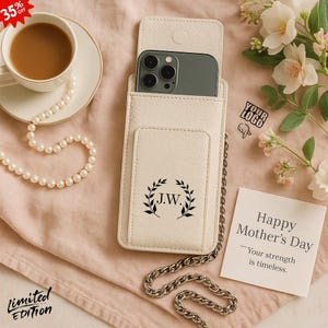 Bolso bandolera de cuero personalizado para teléfono para mujer, bandolera de cuero italiano, pequeño bolso de viaje de cuero para mamá, bolso ligero para uso diario.