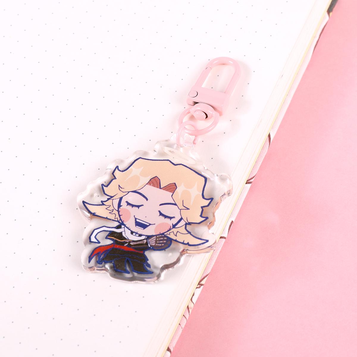 811 Acrylic Keychains Ryker Vittorino Leon - Etsy