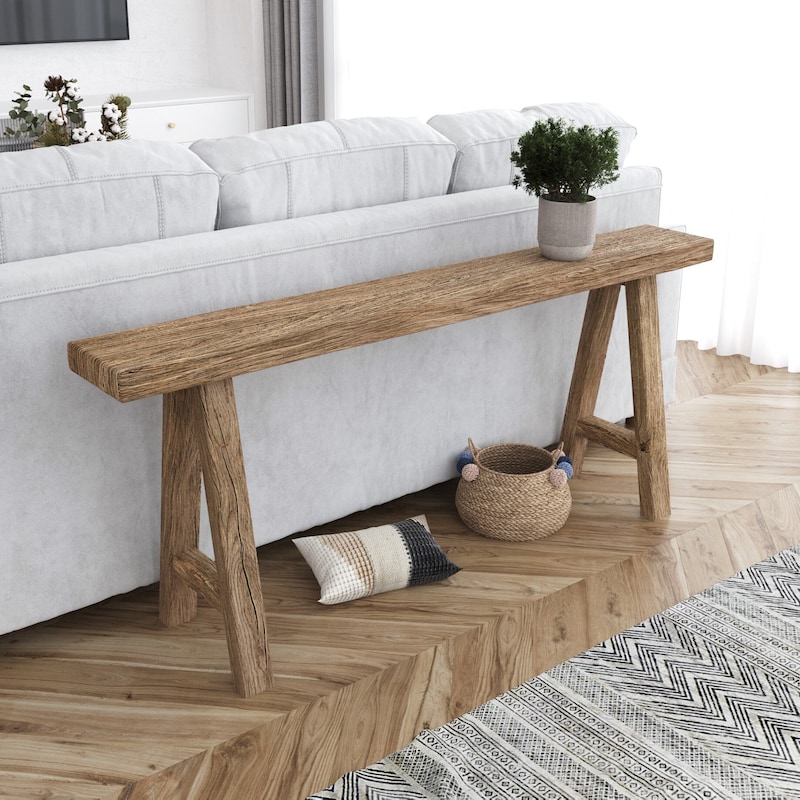 Rustic Wood Bench - Etsy