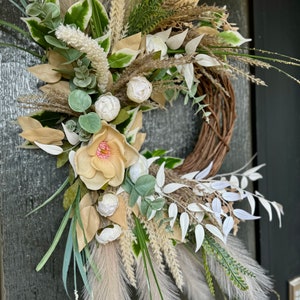 Boho Chic Grapevine Wreath Perfect for Everyday Year round door wreath Wedding Decor Housewarming Everyday decor Fall wreath Fall boho decor